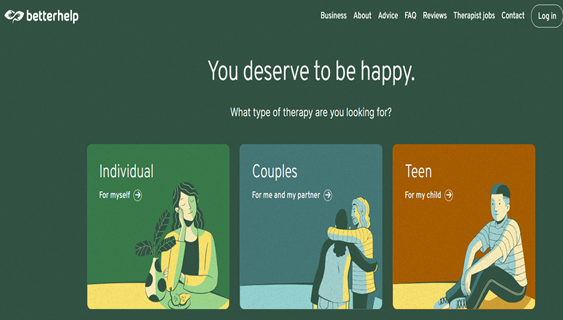 BetterHelp — online couples therapy