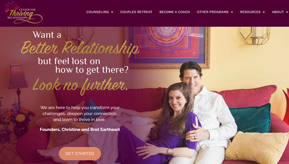 Center for Thriving Relationships online couples courses