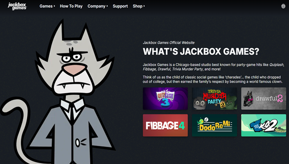 Jackbox Games — party games for two