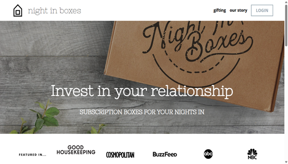 Night In Boxes — date night subscription